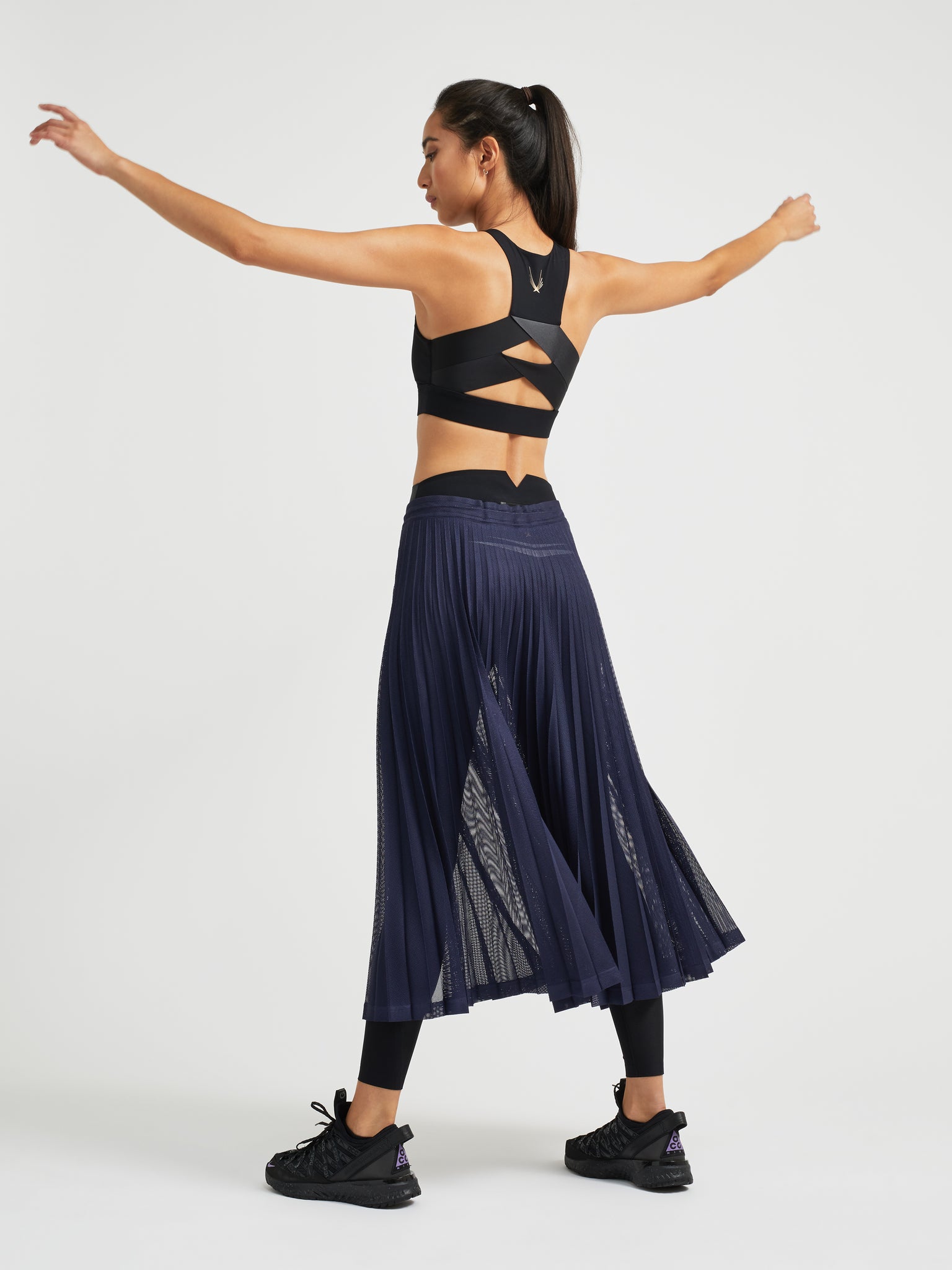 Pivot Pleated Skirt