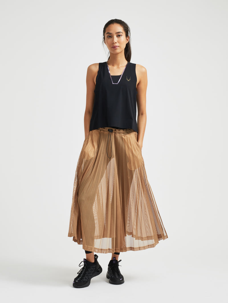 Pivot Pleated Skirt