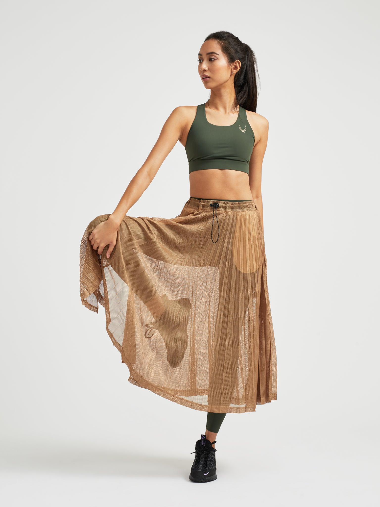 Pivot Pleated Skirt