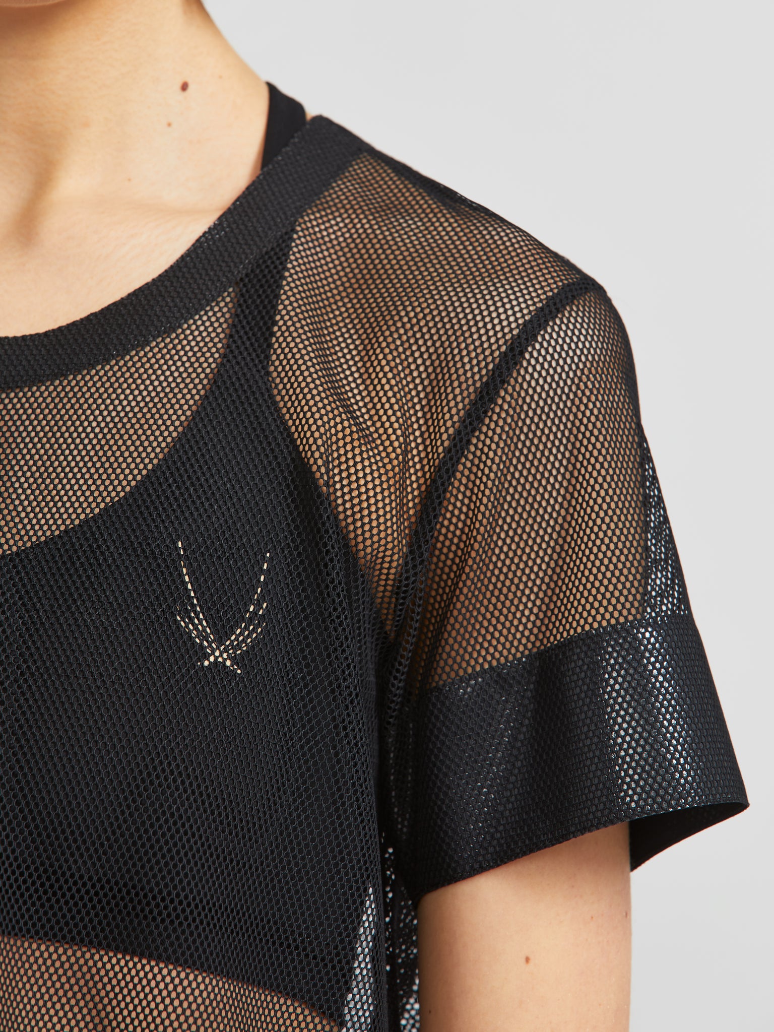 Mesh Crop T-Shirt